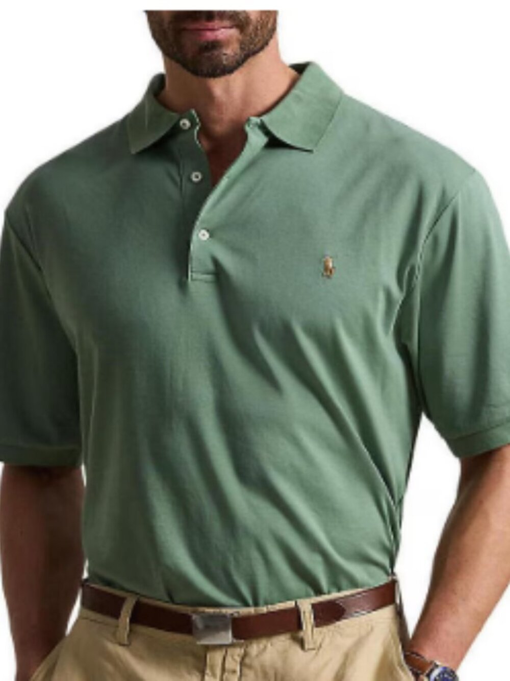 POLO Ralph Lauren Polo Golf Shirt, Sage Green Size Medium